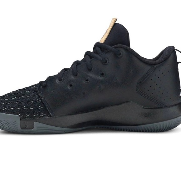 Nike Air Jordan CP3 XII Black Shoes Chris Paul Sneakers - Picture 2 of 15